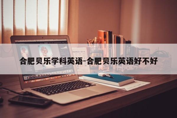 合肥贝乐学科英语-合肥贝乐英语好不好